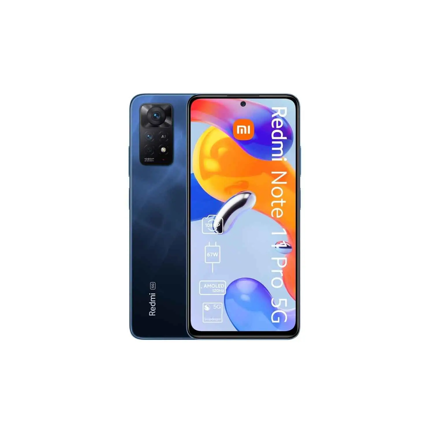 Xiaomi Redmi Note 11 Pro 4G 6GB RAM 128GB 108MP Triple camera with 5000 mAh battery and Fingerprint sensor