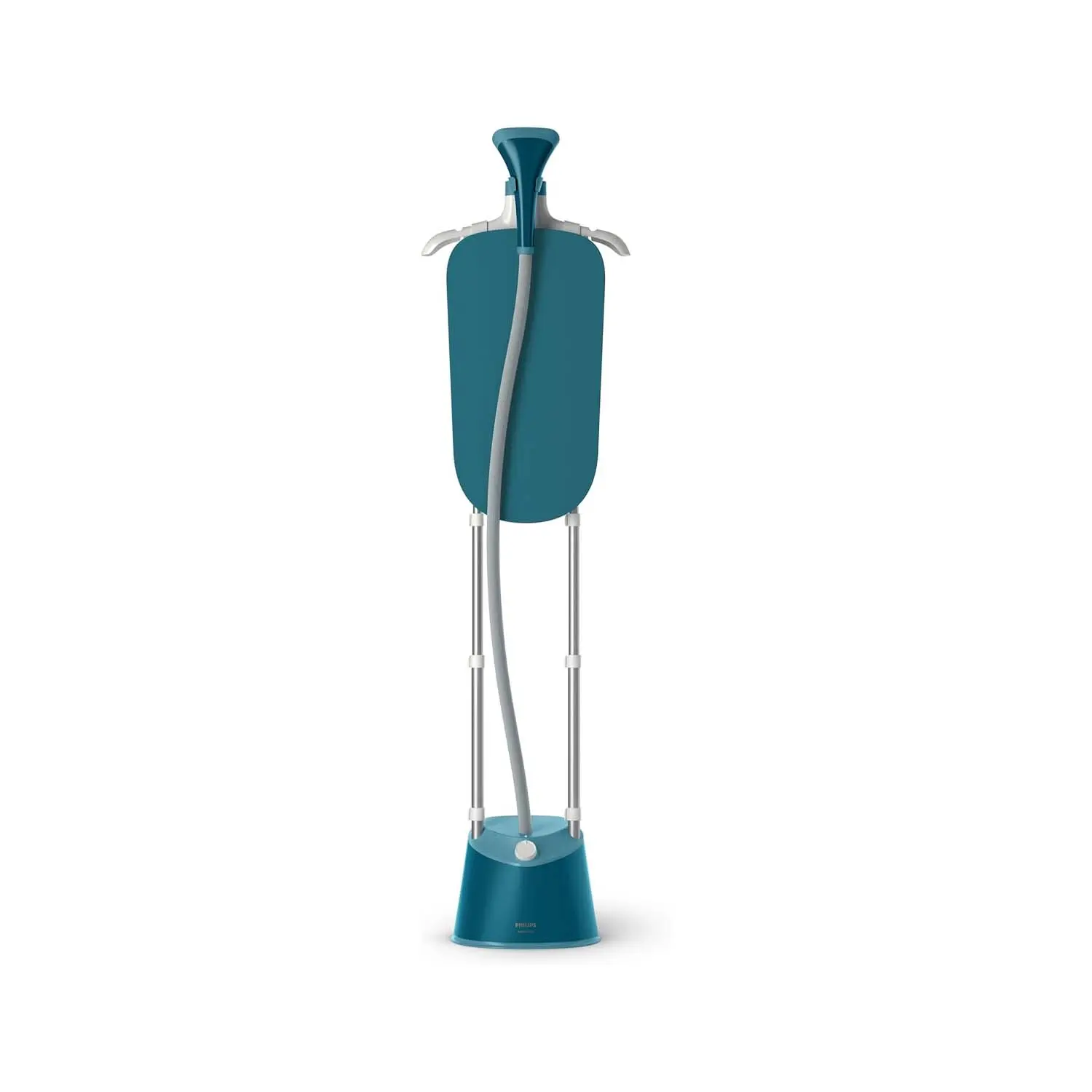 The Philips Garment Steamer 1000 Series is your everyday companion for easy de-wrinkling. Thanks to multiple steam settings and the large water tank.