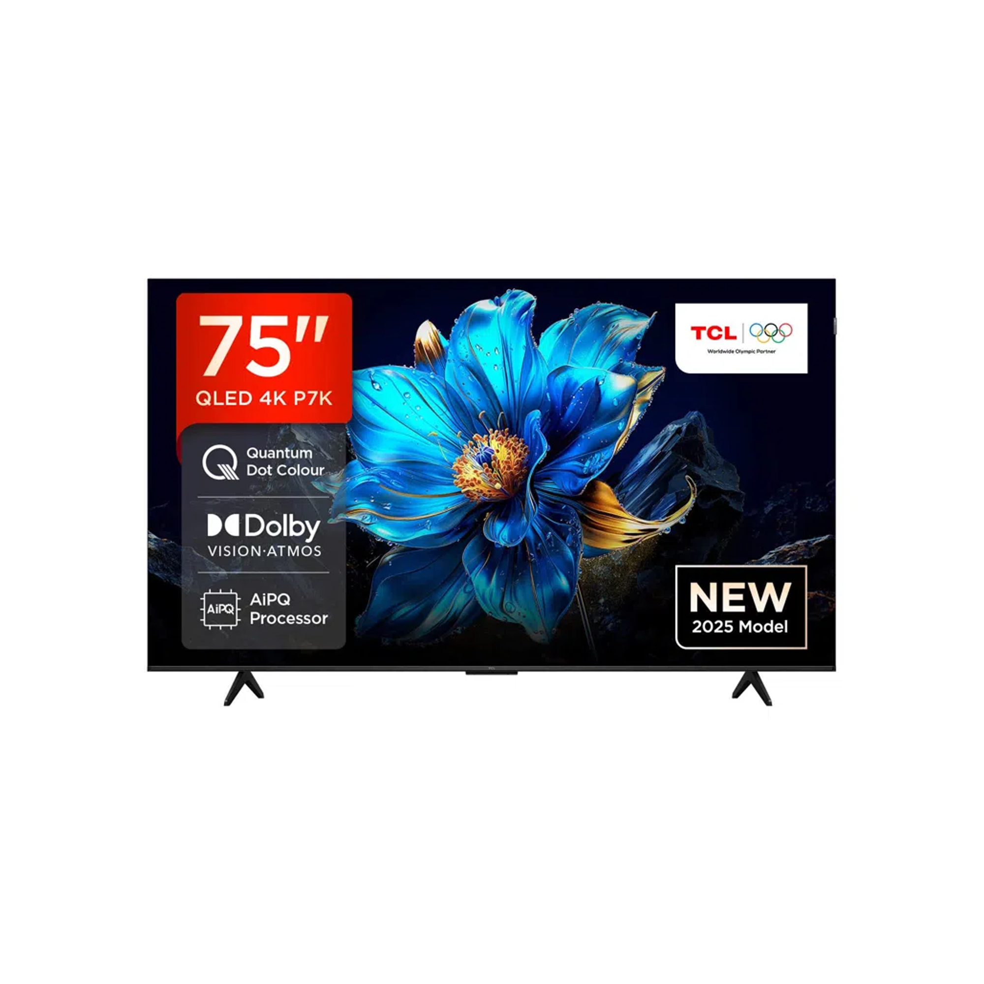 TCL P7K combines 4K UHD HDR, QLED, AiPQTM Processor and Motion Clarity for colorful and sharp HDR picture quality.