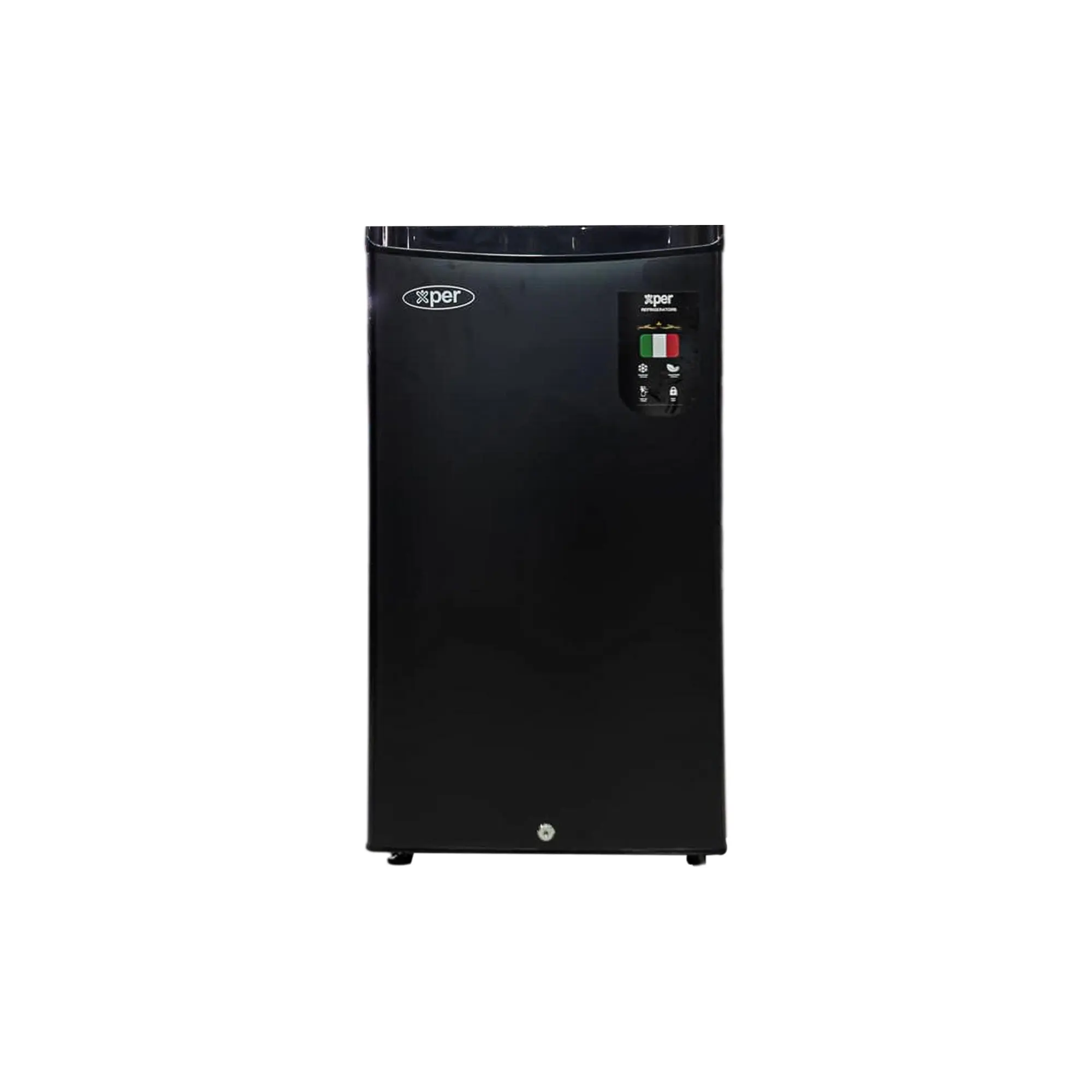 XPER XP100B-NOIR Refrigerator offers 100L space and reversible door