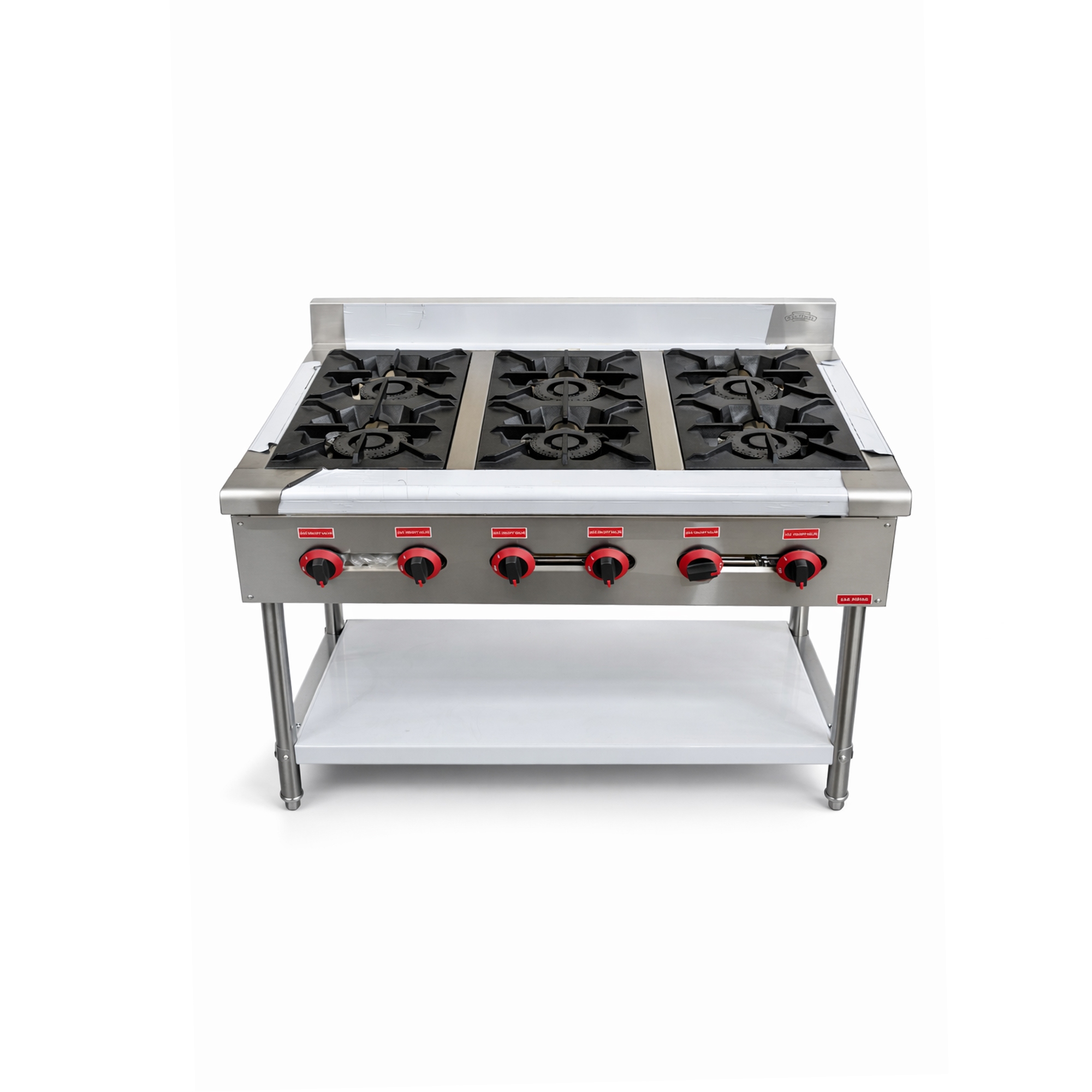 WPL GAS STOVE A/6 BURNER R- BV-34 65KG