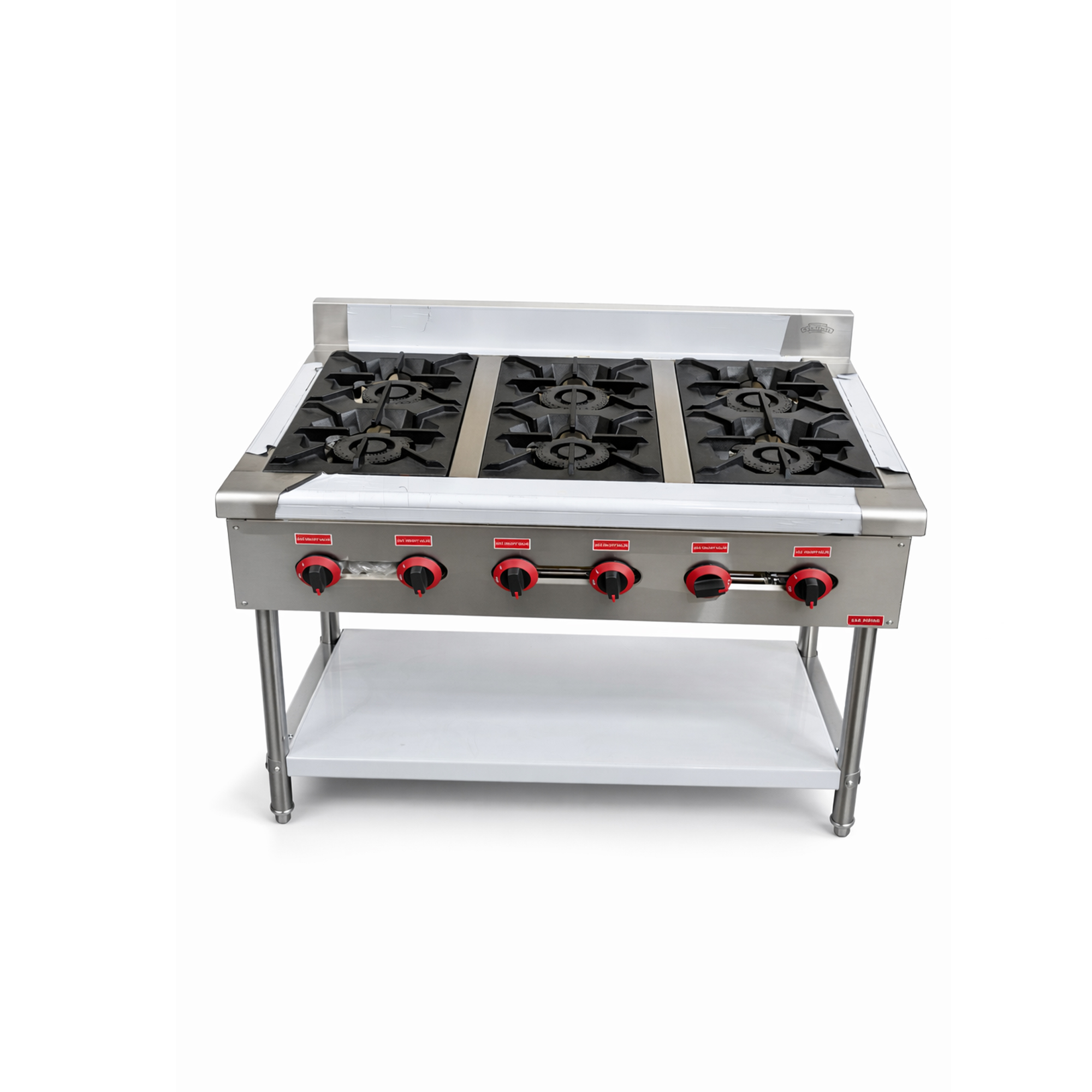 WPL GAS STOVE A/6 BURNER R- BV-34 65KG