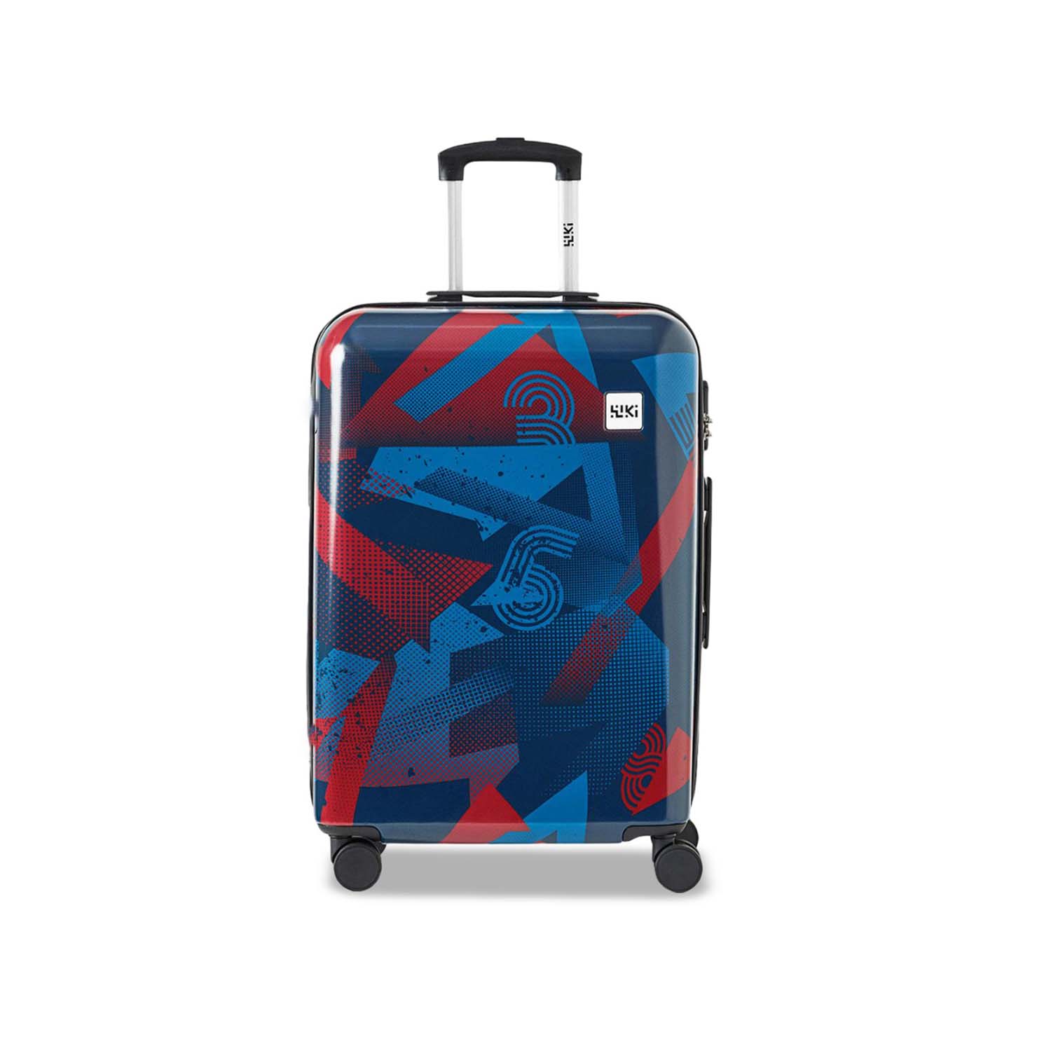 TROLLEY BAGS FUTURE- TROLLEY WIKI BLUE+RED CABIN-8903338578017