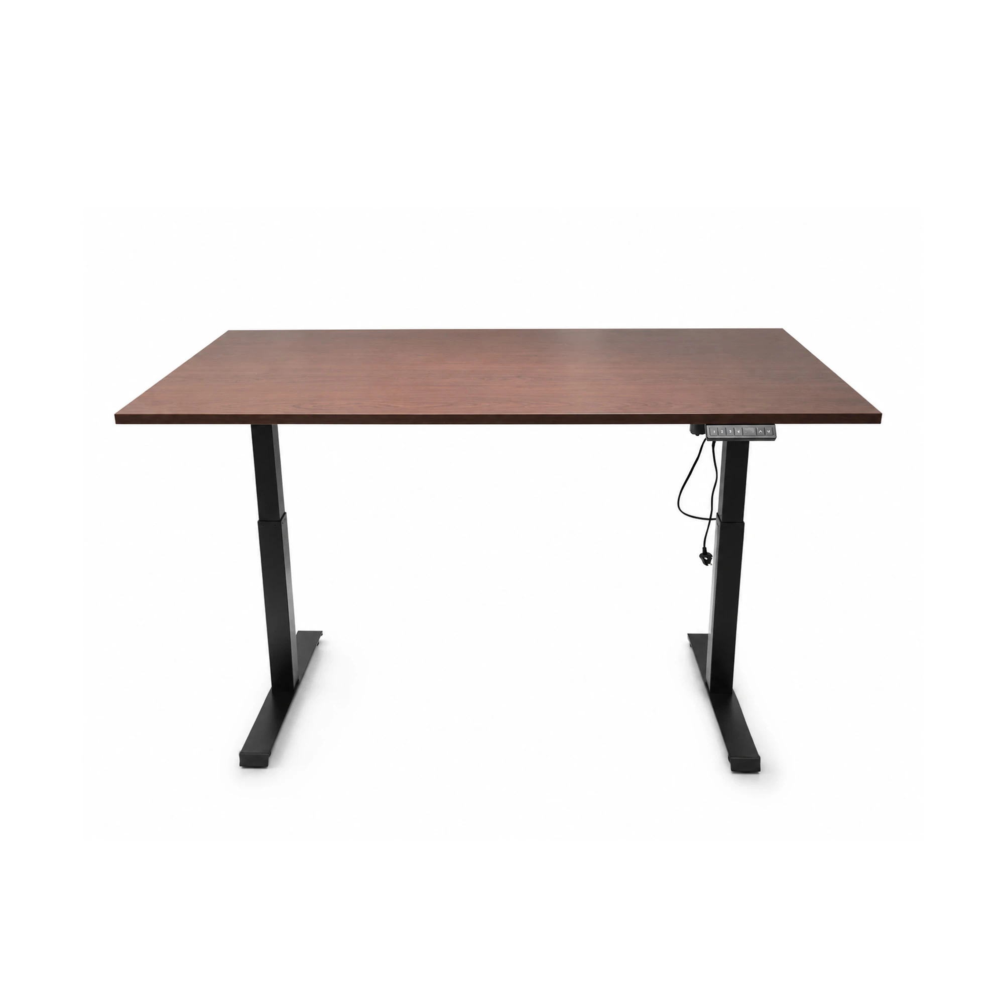 TABLE DE BUREAU 160X75 REGLABLE EN HAUTEUR A/ELECTRIC MOTOR R - STL-301ADT-16 - WENGE/NOIR - STL