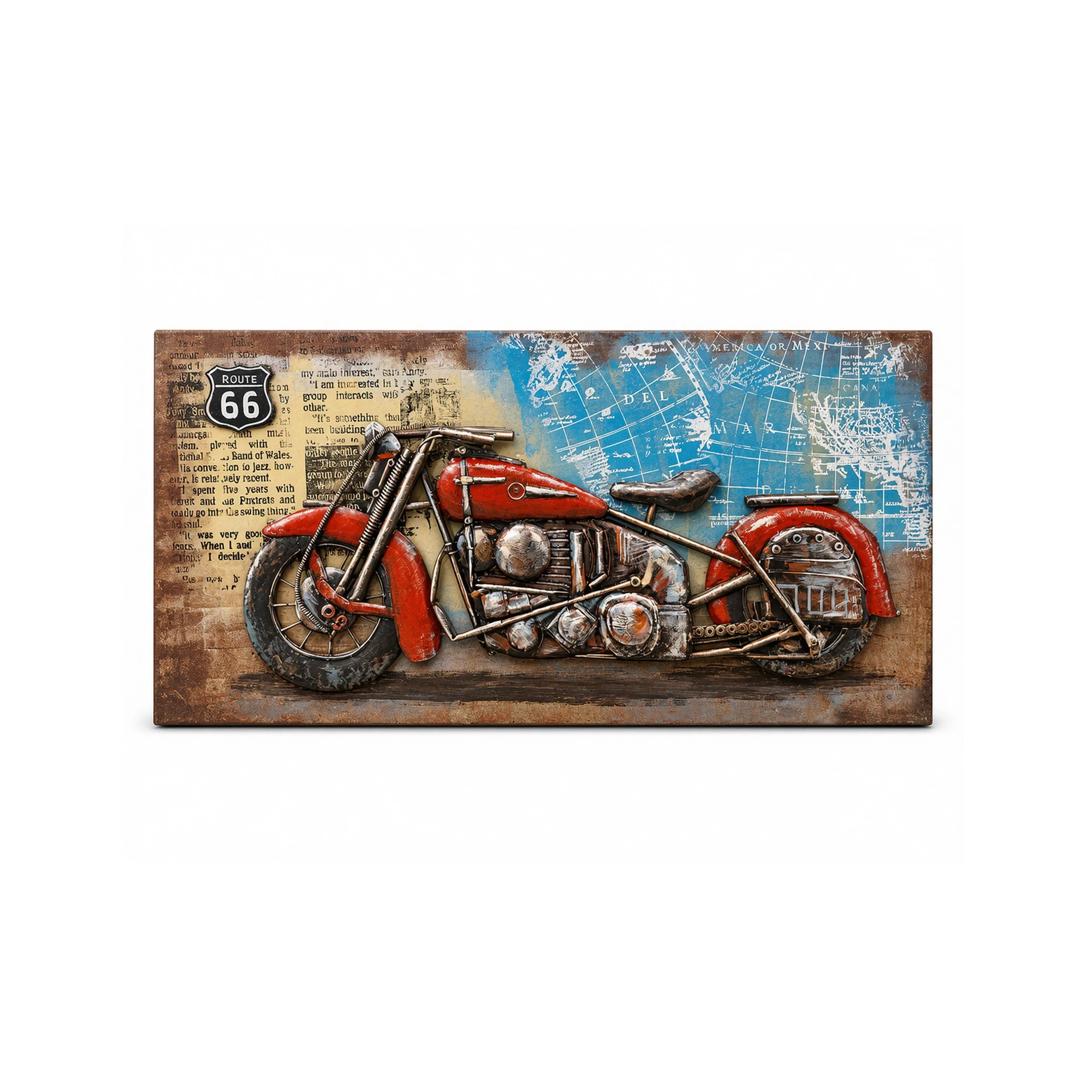 PEINTURE 3D DECORATIVE (1PCS) 140X70CMS R - FAM-2439 - FLYING ART